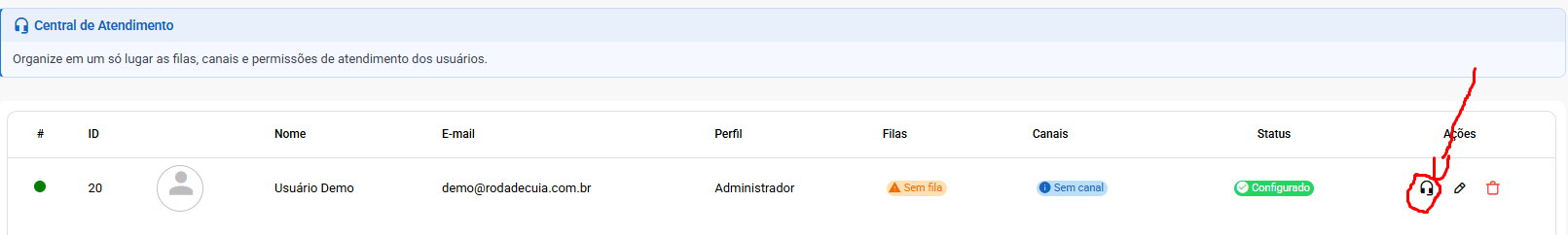 Central de Atendimento