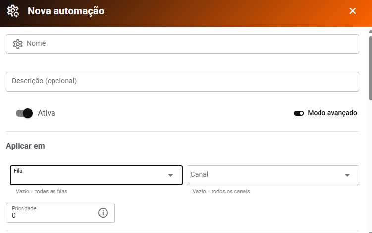 Configuração Inicial